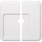 Ekena Millwork Lucan Architectural Grade PVC Contemporary Ceiling Medallion, Two Piece, 26"OD x 3"ID x 9"C x 1"P CMP26LN2-03000 - alternate 1